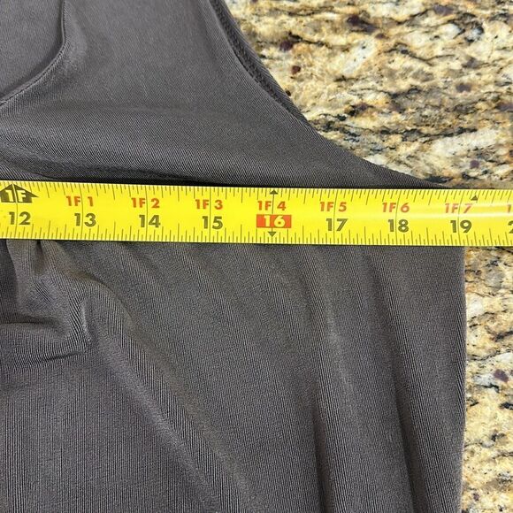 Chico’s Travelers Wrinkle Free Brown Shift Tank Dress Size L - Picture 6 of 7